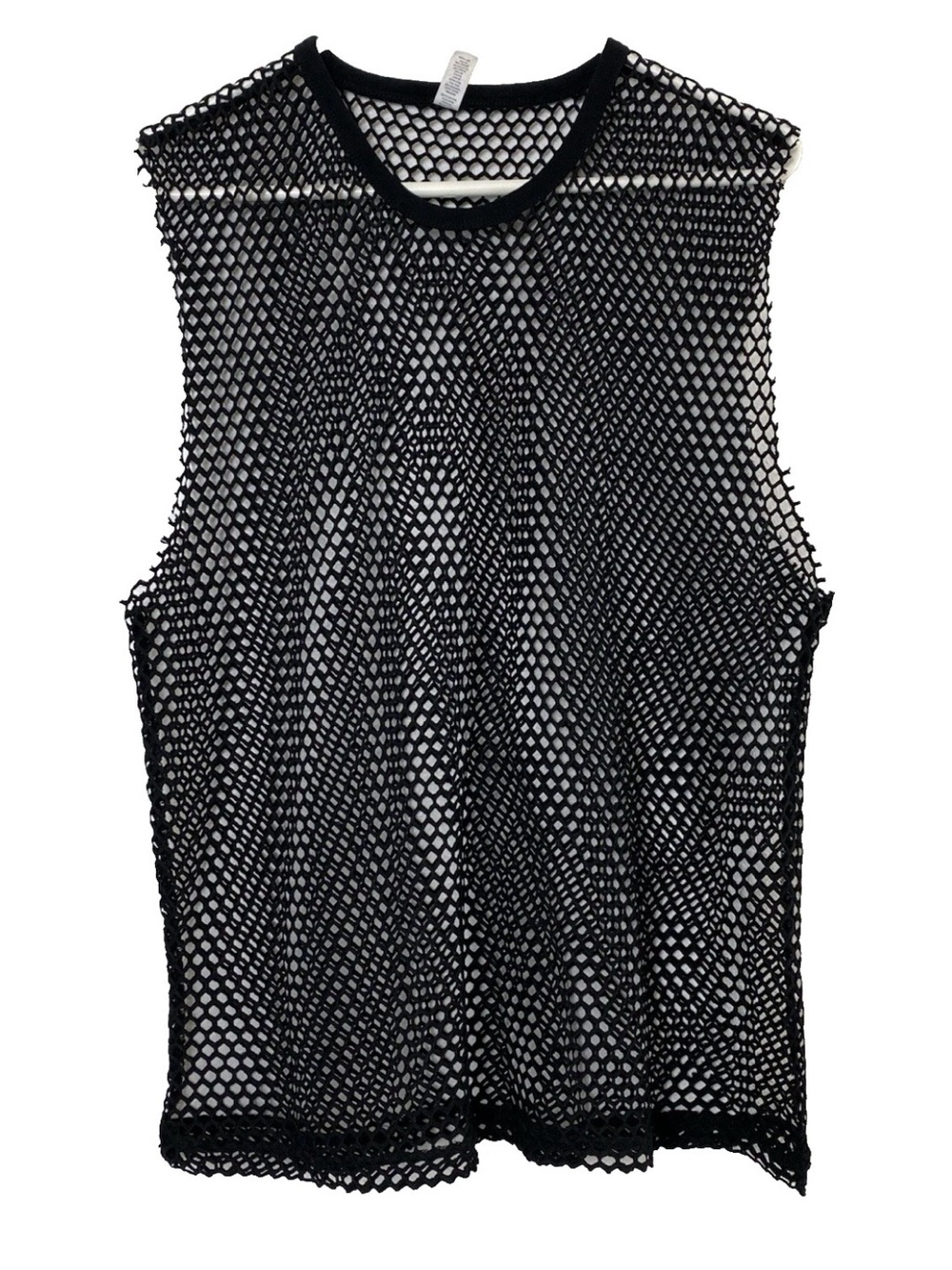 Zyia Black Mesh Muscle Shirt - XL